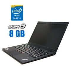 Ультрабук Lenovo ThinkPad X1 Carbon / 14" (1600x900) TN / Intel Core i5-3427U (2 (4) ядра по 1.8 - 2.8 GHz) / 8 GB DDR3 / 256 GB SSD M.2 / Intel HD Graphics 4000 / WebCam / Win 10 Pro 