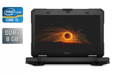 Защищенный ноутбук Dell Latitude 14 Rugged 5414 / 14" (1920x1080) IPS / Intel Core i5-6300U (2 (4) ядра по 2.4 - 3.0 GHz) / 8 GB DDR4 / 256 GB SSD / Intel HD Graphics 520 / HDMI / WebCam / Windows 10