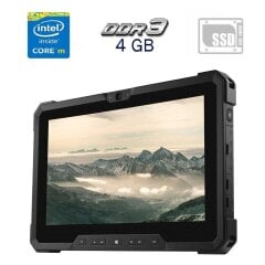 Захищений планшет Б-клас Dell Latitude 12 7202 / 11.6" (1366x768) IPS Touch / Intel Core M-5Y10 (2 (4) ядра по 0.8 - 2.0 GHz) / 4 GB DDR3 / 128 GB SSD / Intel HD Graphics 5300 / Webcam / Стилус / Windows 10 Pro