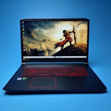 Ігровий ноутбук Acer Nitro 5 AN517-52 / 17.3" (1920x1080) IPS / Intel Core i5-10300H (4 (8) ядра по 2.5 - 4.5 GHz) / 8 GB DDR4 / 512 GB SSD / nVidia GeForce GTX 1650 Ti, 4 GB GDDR6, 128-bit / WebCam / Win 11 Home