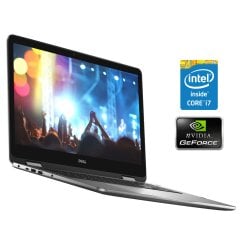 Ноутбук-трансформер Б-класс Dell Inspiron 17 7779 / 17.3" (1920x1080) IPS Touch / Intel Core i7-7500U (2 (4) ядра по 2.7 - 3.5 GHz) / 8 GB DDR4 / 256 GB SSD NVMe / nVidia GeForce 940MX, 2 GB GDDR5, 64-bit / WebCam