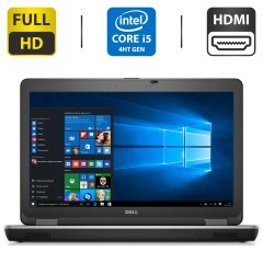 Ноутбук Dell Latitude E6540 / 15.6" (1920x1080) TN / Intel Core i5-4310M (2 (4) ядра по 2.7 - 3.4 GHz) / 4 GB DDR3 / 500 GB HDD / Intel HD Graphics 4600 / DVD-ROM / HDMI