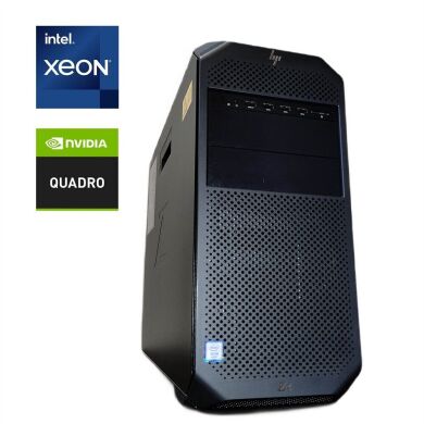Рабочая станция HP Z4 G4 Workstation Tower / Intel Xeon W-2235 (6 (12) ядер по 3.8 - 4.6 GHz) / 64 GB DDR4 / 512 GB SSD M.2 + 3000 GB HDD / nVidia Quadro P1000, 4 GB GDDR5, 256-bit / 750W