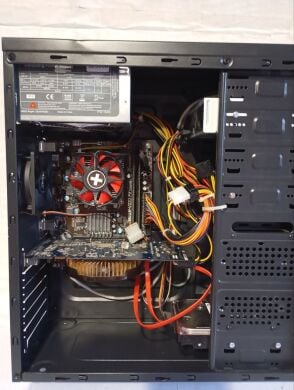 ПК Б-клас AeroCool Tower / AMD Athlon II X2 280 (2 ядра по 3.6 GHz) / 8 GB DDR3 / 500 GB HDD / nVidia GeForce 9600 GT, 512 MB GDDR3, 256-bit / DVD-RW / 500W