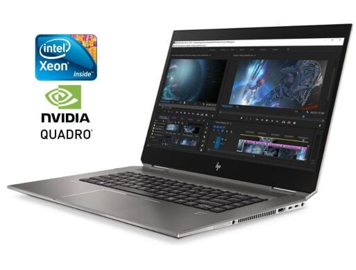 Мобильная рабочая станция Б-класс HP ZBook Studio G5 / 15.6" (1920x1080) IPS / Intel Xeon E-2176M (6 (12) ядер по 2.7 - 4.4 GHz) / 32 GB DDR4 / 1000 GB SSD NVMe / nVidia Quadro P2000, 4 GB DDR5, 128-bit / WebCam / Win 10 Pro Мобильная рабочая станция Б-класс HP ZBook Studio G5 / 15.6" (1920x1080) IPS / Intel Xeon E-2176M (6 (12) ядер по 2.7 - 4.4 GHz) / 32 GB DDR4 / 1000 GB SSD NVMe / nVidia Quadro P2000, 4 GB DDR5, 128-bit / WebCam / Win 10 Pro