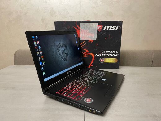Игровой ноутбук MSI GP62MVR 7RFX Leopard Pro / 15.6" (1920x1080) IPS / Intel Core i7-7700HQ (4 (8) ядра по 2.8 - 3.8 GHz) / 16 GB DDR4 / 256 GB SSD + 1000 GB HDD / nVidia GeForce GTX 1060, 6 GB GDDR5, 192-bit / WebCam