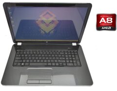 Ноутбук HP Pavilion 17-e110dx / 17.3" (1600x900) TN / AMD A8-4500M (4 ядра по 1.9 - 2.8 GHz) / 8 GB DDR3 / 480 GB SSD / AMD Radeon HD 7640G Graphics / WebCam / DVD-ROM / Win 10 Home