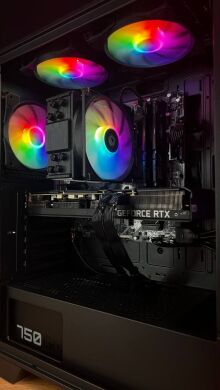 Збірка під замовлення: ігровий ПК MSI MAG Forge 120A Tower / AMD Ryzen 5 7500F (6 (12) ядер по 3.7 - 5.0 GHz) / 16 GB DDR5 / 1000 GB SSD M.2 / nVidia GeForce RTX 3080, 10 GB GDDR6X, 320-bit / 750W