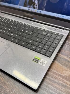 Ігровий ноутбук CyberPower Tracer IV GM5MP7Y / 15.6" (1920x1080) IPS / Intel Core i7-10875H (8 (16) ядер по 2.3 - 5.1 GHz) / 16 GB DDR4 / 500 GB SSD / nVidia GeForce RTX 2070, 8 GB GDDR6, 256-bit / WebCam Ігровий ноутбук CyberPower Tracer IV GM5MP7Y / 15.6" (1920x1080) IPS / Intel Core i7-10875H (8 (16) ядер по 2.3 - 5.1 GHz) / 16 GB DDR4 / 500 GB SSD / nVidia GeForce RTX 2070, 8 GB GDDR6, 256-bit / WebCam