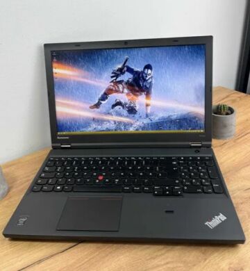 Ноутбук Lenovo ThinkPad T540p / 15.6" (1920x1080) IPS / Intel Core i5-4200M (2 (4) ядра по 2.5 - 3.1 GHz) / 8 GB DDR3 / 256 GB SSD / nVidia GeForce GT 730M, 1 GB DDR3, 64-bit / WebCam / DVD-ROM / Win 10 Ноутбук Lenovo ThinkPad T540p / 15.6" (1920x1080) IPS / Intel Core i5-4200M (2 (4) ядра по 2.5 - 3.1 GHz) / 8 GB DDR3 / 256 GB SSD / nVidia GeForce GT 730M, 1 GB DDR3, 64-bit / WebCam / DVD-ROM / Win 10