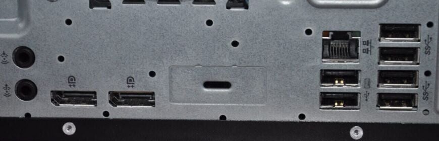 Комп'ютер HP EliteDesk 800 G3 Tower / Intel Core i7-6700 (4 (8) ядра по 3.4 - 4.0 GHz) / 16 GB DDR4 / 256 GB SSD / Intel HD Graphics 530 / DVD-ROM / Windows 11 Pro