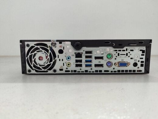 Неттоп HP EliteDesk 800 G1 USFF / Intel Core i5-4690S (4 ядра по 3.2 - 3.9 GHz) / 8 GB DDR3 / 128 GB SSD / Intel HD Graphics 4600 / DVD-ROM
