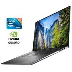 Мобільна робоча станція Б-клас Dell Precision 5550 / 15.6" (1920x1200) IPS / Intel Xeon W-10855M (6 (12) ядра по 2.8 - 5.1 GHz) / 32 GB DDR4 / 512 GB SSD / nVidia Quadro T2000 Max-Q, 4 GB GDDR5, 128-bit / WebCam / Win 11 Pro