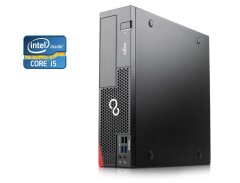 ПК Fujitsu Esprimo D956 E85+ SFF / Intel Core i5-6500 (4 ядра по 3.2 - 3.6 GHz) / 16 GB DDR4 / 128 GB SSD + 500 GB HDD / Intel HD Graphics 530 + USB-флешка 64 GB