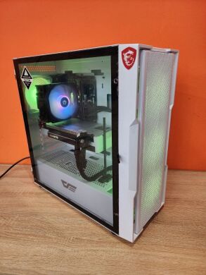 Игровой ПК DarkFlash DK431 White Color Tower / AMD Ryzen 5 5600 (6 (12) ядер по 3.5 - 4.4 GHz) / 32 GB DDR4 / 1000 GB SSD M.2 / nVidia GeForce RTX 3090, 24 GDDR6X, 384-bit / 850W Игровой ПК DarkFlash DK431 White Color Tower / AMD Ryzen 5 5600 (6 (12) ядер по 3.5 - 4.4 GHz) / 32 GB DDR4 / 1000 GB SSD M.2 / nVidia GeForce RTX 3090, 24 GDDR6X, 384-bit / 850W