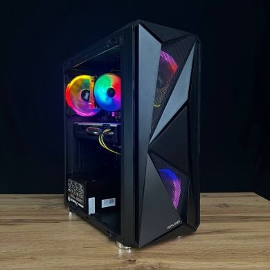 Игровой ПК 1stPlayer F4-3R1 Color Tower / Intel Xeon E3-1230 v3 (4 (8) ядра по 3.3 - 3.7 GHz) / 16 GB DDR3 / 512 GB SSD / AMD Radeon RX 580, 8 GB GDDR5, 256-bit / 400W Игровой ПК 1stPlayer F4-3R1 Color Tower / Intel Xeon E3-1230 v3 (4 (8) ядра по 3.3 - 3.7 GHz) / 16 GB DDR3 / 512 GB SSD / AMD Radeon RX 580, 8 GB GDDR5, 256-bit / 400W