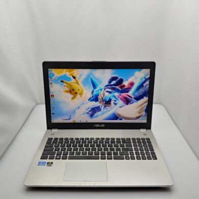 Ноутбук Asus N56VJ / 15.6" (1366x768) TN / Intel Core i7-3610QM (4 (8) ядра по 2.3 - 3.3 GHz) / 8 GB DDR3 / 180 GB SSD / nVidia GeForce GT 635M, 2 GB DDR3, 128-bit / WebCam / Win 10 Home