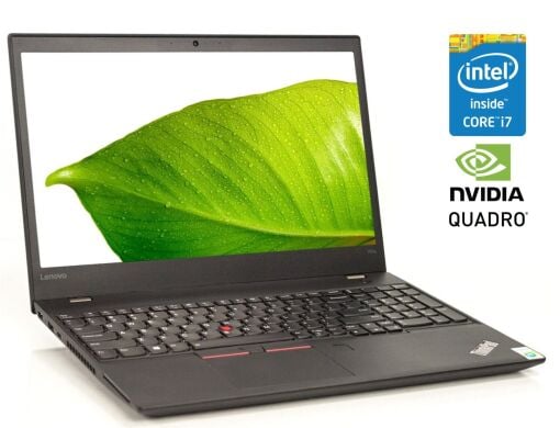 Мобільна робоча станція Lenovo ThinkPad P51s / 15.6" (1920x1080) IPS / Intel Core i7-7600U (2 (4) ядра по 2.8 - 3.9 GHz) / 32 GB DDR4 / 512 GB SSD M.2 / nVidia Quadro M520, 2 GB GDDR5, 64-bit / WebCam