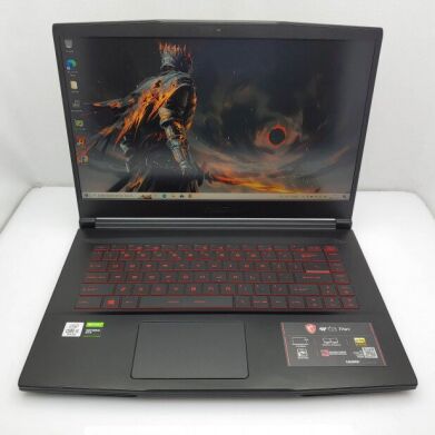 Игровой ноутбук MSI GF63 Thin 10SCXR / 15.6" (1920x1080) IPS / Intel Core i5-10300H (4 (8) ядра по 2.5 - 4.5 GHz) / 16 GB DDR4 / 256 GB SSD + 1000 HDD / nVidia GeForce GTX 1650 Max-Q, 4 GB GDDR6, 128-bit / WebCam / Win 10 Home