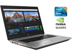 Мобільна робоча станція HP Zbook 17 G5 / 17.3" (1920x1080) IPS / Intel Xeon E-2176M (6 (12) ядер по 2.7 - 4.4 GHz) / 32 GB DDR4 / 1000 GB SSD / nVidia Quadro P3200, 6 GB GDDR5, 192-bit / WebCam + Докстанція