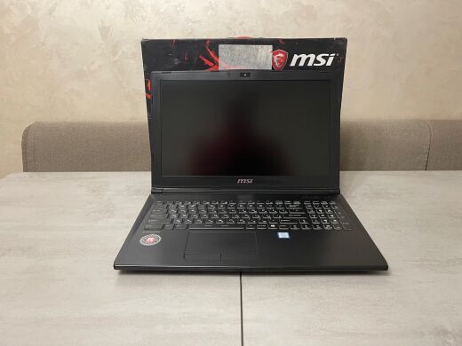 Игровой ноутбук MSI GP62MVR 7RFX Leopard Pro / 15.6" (1920x1080) IPS / Intel Core i7-7700HQ (4 (8) ядра по 2.8 - 3.8 GHz) / 16 GB DDR4 / 256 GB SSD + 1000 GB HDD / nVidia GeForce GTX 1060, 6 GB GDDR5, 192-bit / WebCam