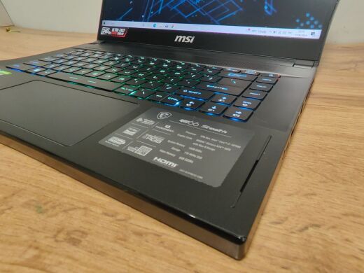 Игровой ноутбук MSI GS66 Stealth 10SF-005US / 15.6" (1920x1080) IPS / Intel Core i7-10750H (6 (12) ядер по 2.6 - 5.0 GHz) / 16 GB DDR4 / 1000 GB SSD / nVidia GeForce RTX 2070, 8 GB GDDR6, 256-bit / WebCam / Windows 10 Home