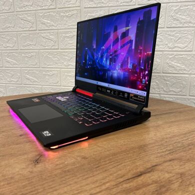 Ігровий ноутбук Asus ROG Strix G15 G513QY / 15.6" (1920x1080) IPS / AMD Ryzen 9 5900HX (8 (16) ядер по 3.3 - 4.6 GHz) / 16 GB DDR4 / 1000 GB SSD / AMD Radeon RX 6800M, 12 GB GDDR6, 192-bit