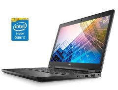 Ноутбук Dell Latitude 5590 / 15.6" (1920x1080) IPS / Intel Core i7-8650U (4 (8) ядра по 1.9 - 4.2 GHz) / 8 GB DDR4 / 256 GB SSD / Intel UHD Graphics 620 / WebCam