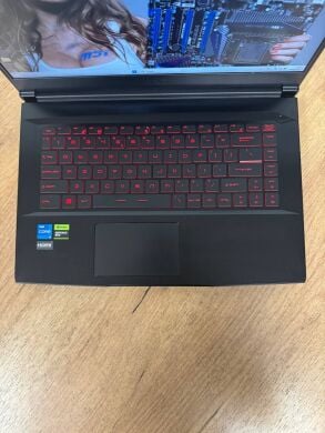 Ігровий ноутбук Б-клас MSI Thin GF63 12VE / 15.6" (1920x1080) IPS / Intel Core i5-12450H (8 (12) ядер по 3.3 - 4.4 GHz) / 8 GB DDR4 / 512 GB SSD / nVidia GeForce RTX 4050, 6 GB GDDR6, 96-bit / WebCam