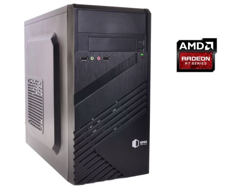 ПК Б-клас QUBE QB05M Tower / AMD Athlon X4 840 (4 ядра по 3.1 - 3.8 GHz) / 8 GB DDR3 / 500 GB HDD / AMD Radeon R7 240, 2 GB DDR3, 128-bit / 400W ПК Б-клас QUBE QB05M Tower / AMD Athlon X4 840 (4 ядра по 3.1 - 3.8 GHz) / 8 GB DDR3 / 500 GB HDD / AMD Radeon R7 240, 2 GB DDR3, 128-bit / 400W