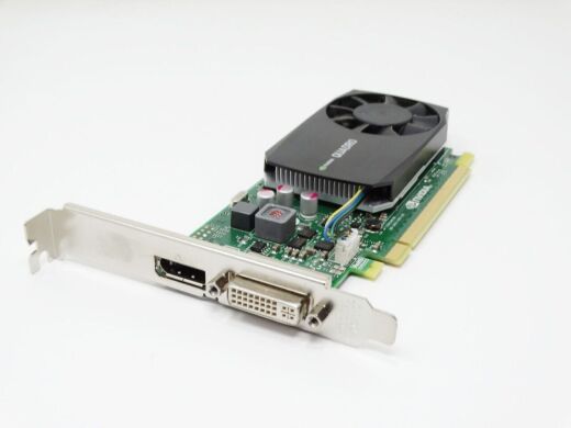 Дискретная видеокарта nVidia Quadro K620, 2 GB DDR3, 128-bit, 1x DVI, 1x DP