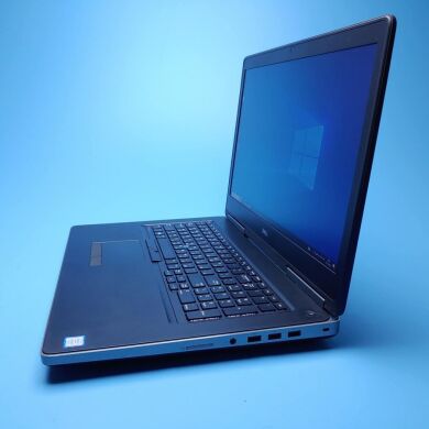 Мобільна робоча станція Dell Precision 7720 / 17.3" (1920x1080) IPS / Intel Core i7-7820HQ (4 (8) ядра по 2.9 - 3.9 GHz) / 32 GB DDR4 / 512 GB SSD / nVidia Quadro P3000, 6 GB GDDR5, 192-bit / WebCam / Win 10 Pro