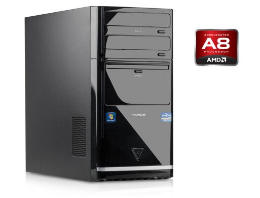 ПК Б-класс Medion MED 787G Tower / AMD A8-5500 (4 ядра по 3.2 - 3.7 GHz) / 8 GB DDR3 / 120 GB SSD / AMD Radeon HD Graphics 7560D