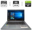 Ноутбук Acer Aspire E5-571G / 17.3" (1600x900) TN / Intel Core i5-4210U (2 (4) ядра по 1.7 - 2.7 GHz) / 8 GB DDR3 / 240 GB SSD / nVidia GeForce 840M, 2 GB GDDR3, 64-bit / WebCam / DVD-ROM