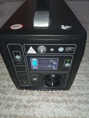 Портативная зарядная станция Scheppach BLBSG300 / 300W / 230V + DC12V + Type-C + USB 2.0