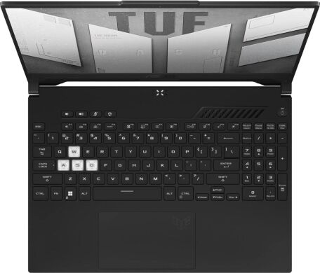 Ігровий ноутбук Asus TUF Dash F15 FX517ZR / 15.6" (1920x1080) IPS / Intel Core i7-12650H (10 (16) ядер по 3.5 - 4.7 GHz) / 16 GB DDR4 / 512 GB SSD / nVidia GeForce RTX 3070, 8 GB GDDR6, 256-bit / WebCam / Win 11 Home