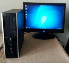 HP 8000 Ellite SFF / Intel Core 2 Quad Q9400 (4 ядра по 2.66GHz) / 6GB DDR3 / 250GB HDD + монітор / 19' / 1600x900