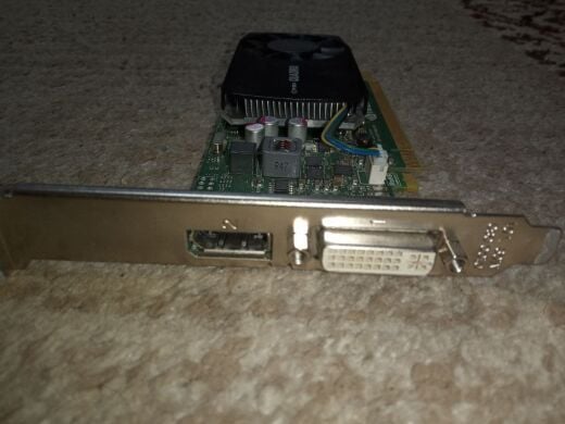 Дискретная видеокарта nVidia Quadro K620, 2 GB DDR3, 128-bit, 1x DVI, 1x DP