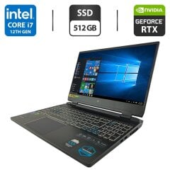 Ігровий ноутбук Acer Predator Helios 300 PH315-55 / 15.6" (1920x1080) IPS / Intel Core i7-12700H (14 (20) ядер по 3.5 - 4.7 GHz) / 16 GB DDR5 / 512 GB SSD / nVidia GeForce RTX 3060, 6 GB GDDR6, 192-bit / WebCam