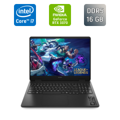 Игровой ноутбук HP Omen 16-k0011TX / 16" (2560x1440) IPS / Intel Core i7-12700H (14 (20) ядер по 3.5 - 4.7 GHz) / 16 GB DDR5 / 1000 GB SSD / nVidia GeForce RTX 3070, 8 GB GDDR6, 256-bit / WebCam / Windows 11