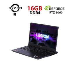 Игровой ноутбук Lenovo Legion 5 15ACH6H / 15.6" (1920x1080) IPS / AMD Ryzen 5 5600H (6 (12) ядер по 3.3 - 4.2 GHz) / 16 GB DDR4 / 480 GB SSD / nVidia GeForce RTX 3060, 6 GB GDDR6, 192-bit / WebCam