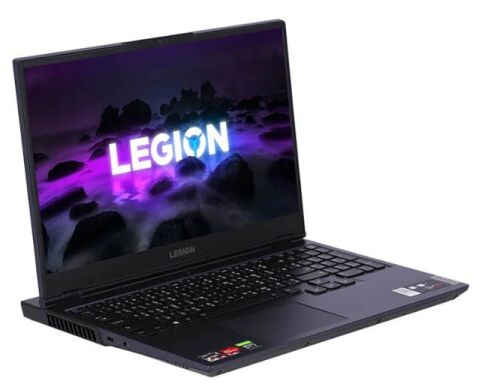 Ігровий ноутбук Lenovo Legion 5 15ACH6H / 15.6" (1920x1080) IPS / AMD Ryzen 5 5600H (6 (12) ядер по 3.3 - 4.2 GHz) / 16 GB DDR4 / 512 GB SSD / nVidia GeForce RTX 3060, 6 GB GDDR6, 192-bit / WebCam
