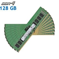 Комплект: Оперативная память для ПК SK hynix / 128 GB (8x16 GB) / 2Rx8 PC4-19200 / DDR4 / 2400 MHz