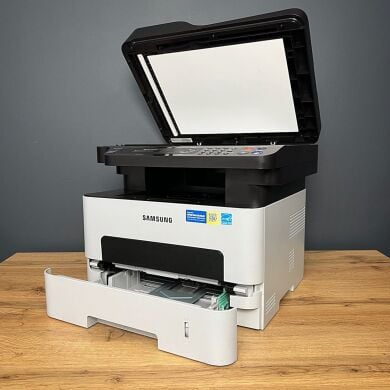 МФУ Samsung Xpress SL-M2870FD / Лазерная монохромная печать / 1200x1200 dpi / A4 / 28 стр/мин / Ethernet, USB / Дуплекс + Кабели комплекте