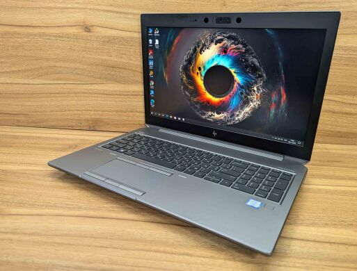 Мобильная рабочая станция Б-класс HP zBook 15 G6 / 15.6" (1920x1080) IPS / Intel Core i7-9750H (6 (12) ядер по 2.6 - 4.5 GHz) / 16 GB DDR4 / 480 GB SSD + 256 GB SSD / nVidia Quadro T2000, 4 GB GDDR5, 128-bit / WebCam / Fingerprint / Windows 10