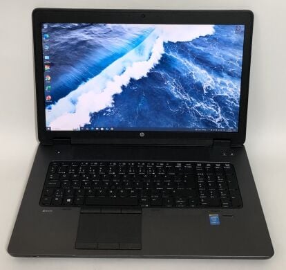 Мобільна робоча станція Б-клас HP ZBook 17 G2 / 17.3'' (1920x1080) TN / Intel Core i7-4910MQ (4 (8) ядра по 2.9 - 3.9 GHz) / 16 GB DDR3 / 512 GB SSD / nVidia Quadro K5100M, 8 GB GDDR5, 256-bit / WebCam / DVD-ROM
