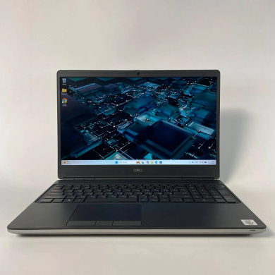 Мобільна робоча станція Dell Precision 7550 / 15.6" (1920x1080) IPS / Intel Core i7-10850H (6 (12) ядер по 2.7 - 5.1 GHz) / 32 GB DDR4 / 512 GB SSD / nVidia Quadro T2000, 4 GB GDDR5, 128-bit / WebCam