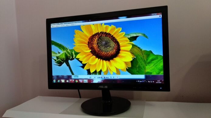 Монітор ASUS VS197N / 18.5" (1366x768) TN+Film / VGA, DVI / VESA 75x75 