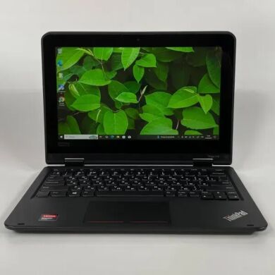 Нетбук-трансформер Б-клас Lenovo ThinkPad Yoga 11e / 11.6" (1366x768) TN Touch / Intel Pentium Silver N5000 (4 ядра по 1.1 - 2.7 GHz) / 8 GB DDR4 / 256 GB SSD / Intel UHD Graphics 605 / WebCam / HDMI