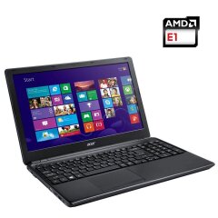 Ноутбук Acer Aspire E1-522 / 15.6" (1366x768) TN / AMD E1-2500 (2 ядра по 1.4 GHz) / 4 GB DDR3 / 320 GB HDD / AMD Radeon HD 8240 / WebCam 